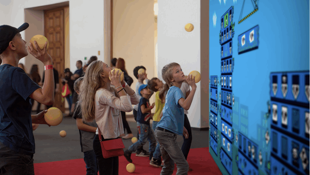 Interaktív játszófal rendezvényekre, csapatépítőkre, konferenciákra, családi napokra